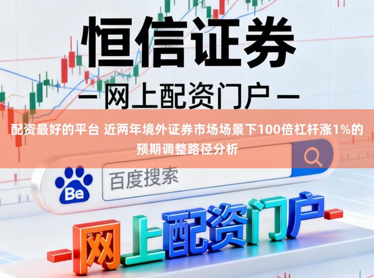 配资最好的平台 近两年境外证券市场场景下100倍杠杆涨1%的预期调整路径分析