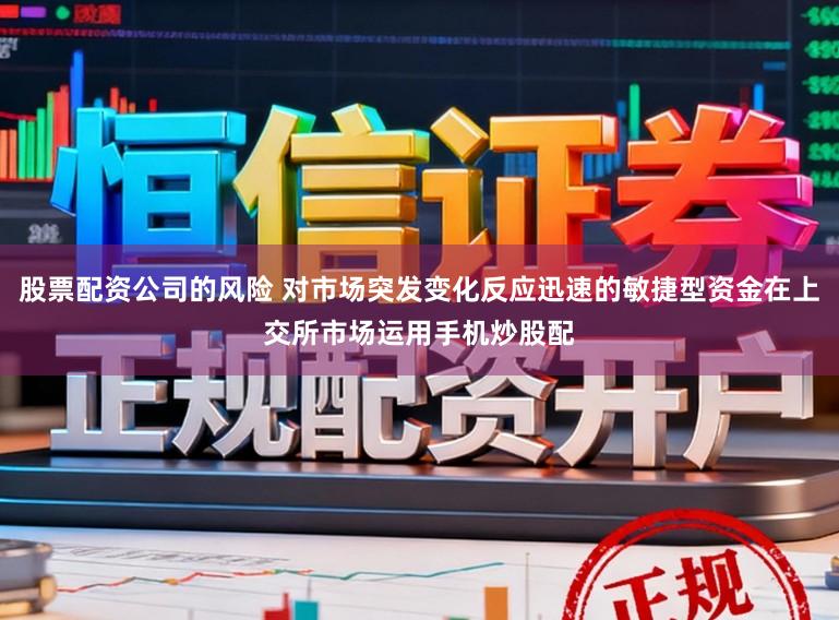 股票配资公司的风险 对市场突发变化反应迅速的敏捷型资金在上交所市场运用手机炒股配